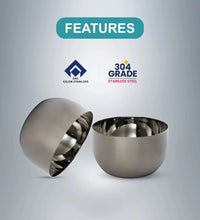 SAIL Salem Stainless Small Serving Bowl (Swagat Set) Set of 6 - Ramss Salem Stainless