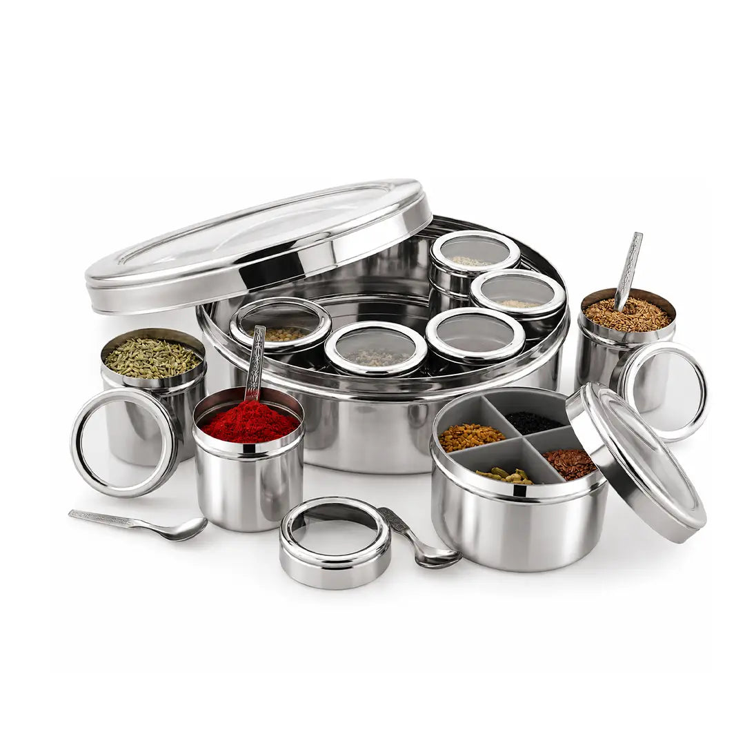 Round Spice Box C Through (No. 7 / No. 8 / No. 9)