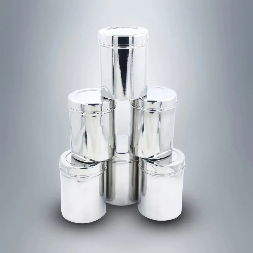 SAIL Storage Vessel with Lid – Set of 6 - Ramss Salem Stainless