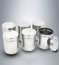 SAIL Storage Vessel with Lid – Set of 6 - Ramss Salem Stainless