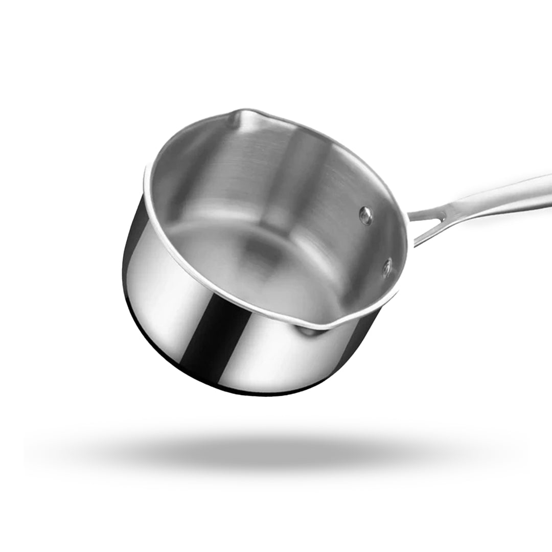 Triply Saucepan With Strainer Glass Lid