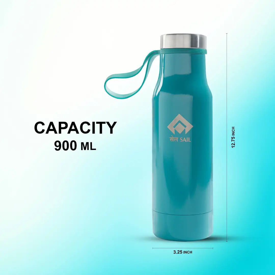 URBAN_VACUUM_FLASK_Teal_Green_Slide_8_Dimension_900_ml