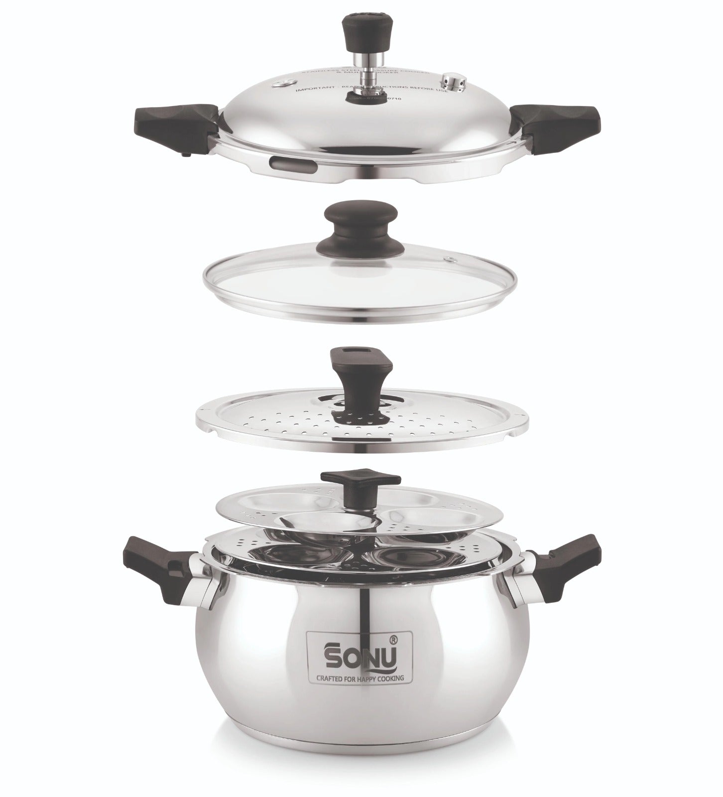 Chef-Mate Multi Cooker (5.4L, Stainless Steel)