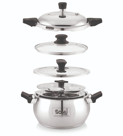 Chef-Mate Multi Cooker (5.4L, Stainless Steel)