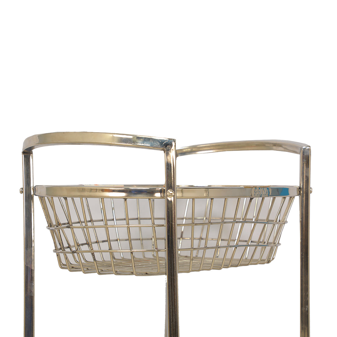 Oval Veg Trolley 3 Tier – SS